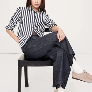 Banana Republic Dark Indigo Flare Jeans